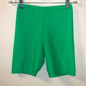 Kids Boys Stefeli Lime Green Biker Shorts-Large